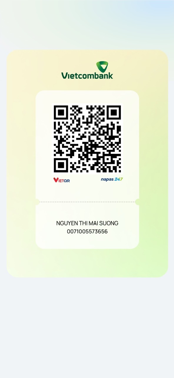 QR CODE Ngan Hang Co Suong Runner Vietcombank